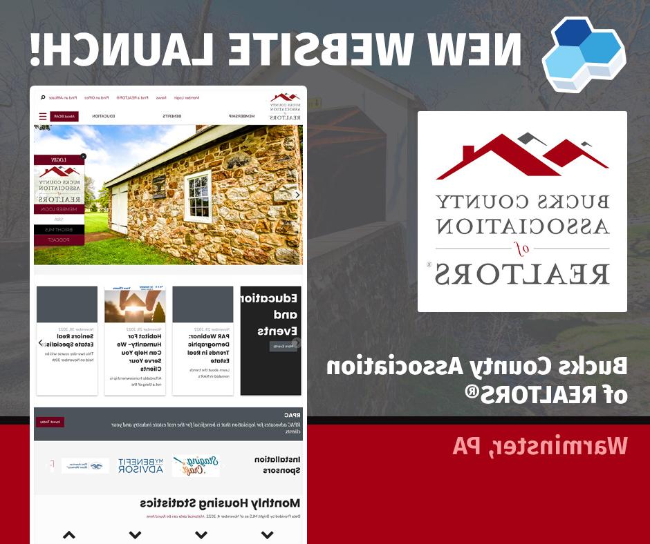 New Real Estate Association Website Launch: Bucks County Association of Realtors